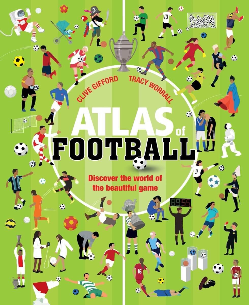A cover Atlas of Football book