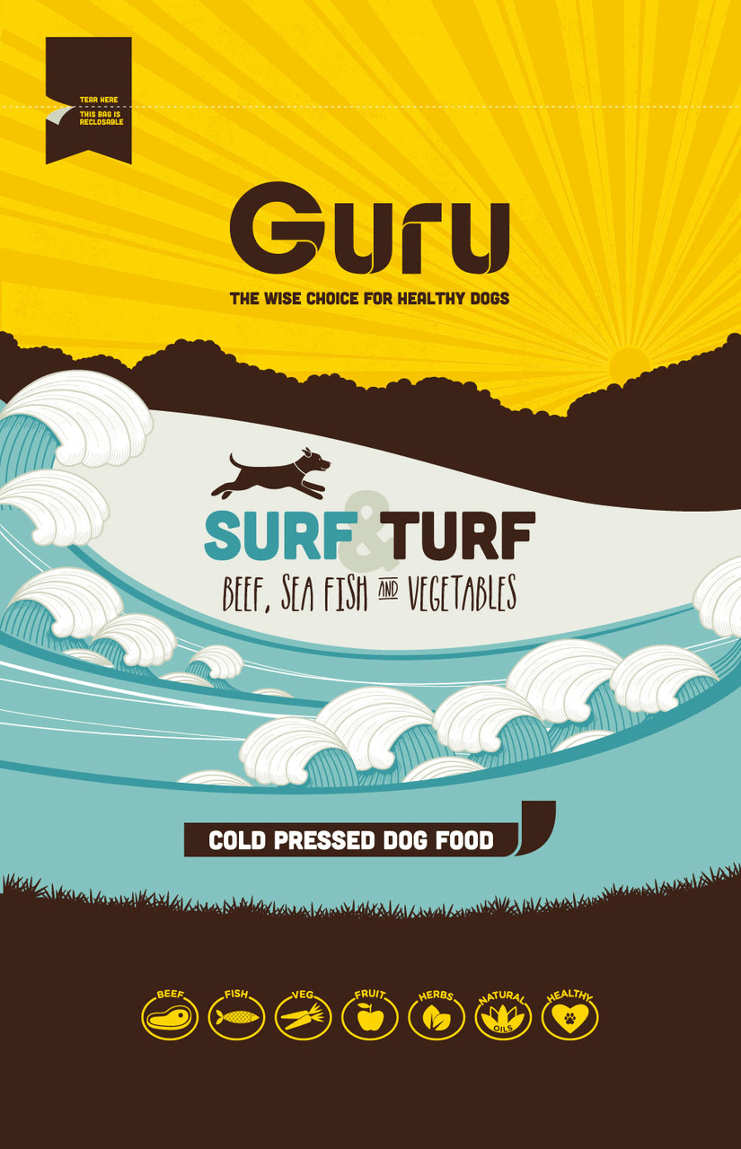 Guru Pet Food Packaging