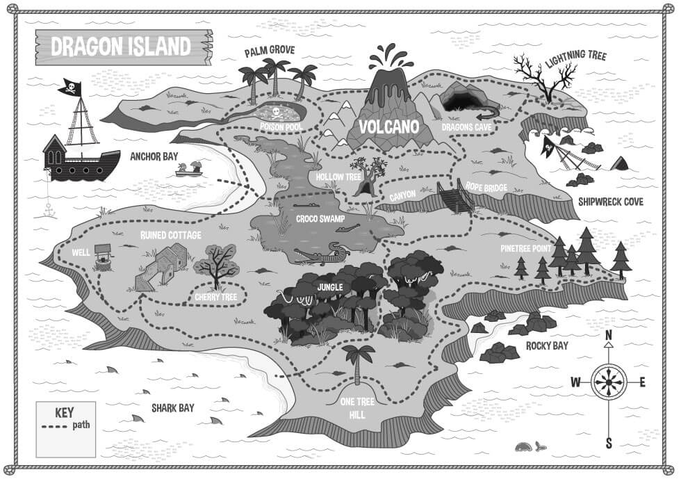 Dragon Island Map